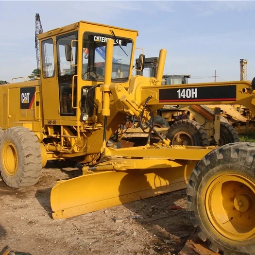 USA made Caterpillar 140H motor grader road construction tractor Caterpillar motor grader 140H 140K on stock