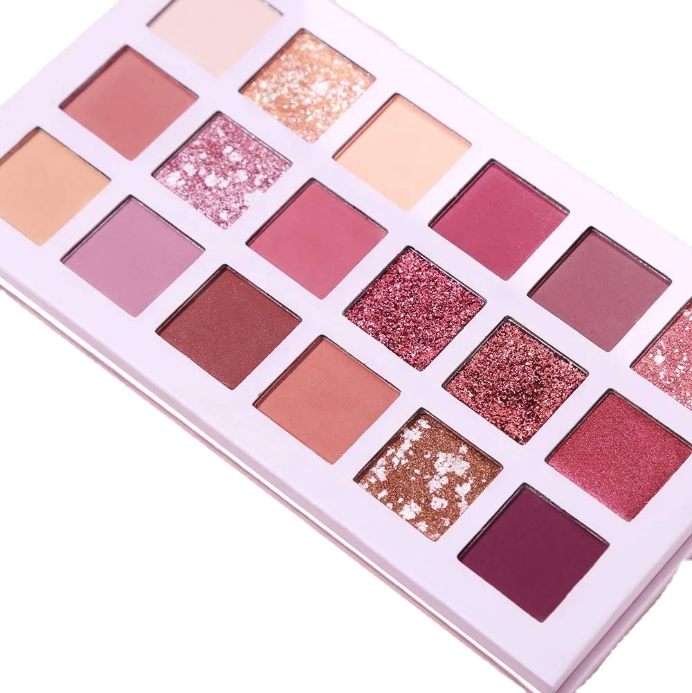 18 Colors Aromas Nude Eyeshadow Palette Long Lasting Multi Reflective Shimmer Matte Glitter Pressed Pearls Eye Shadow