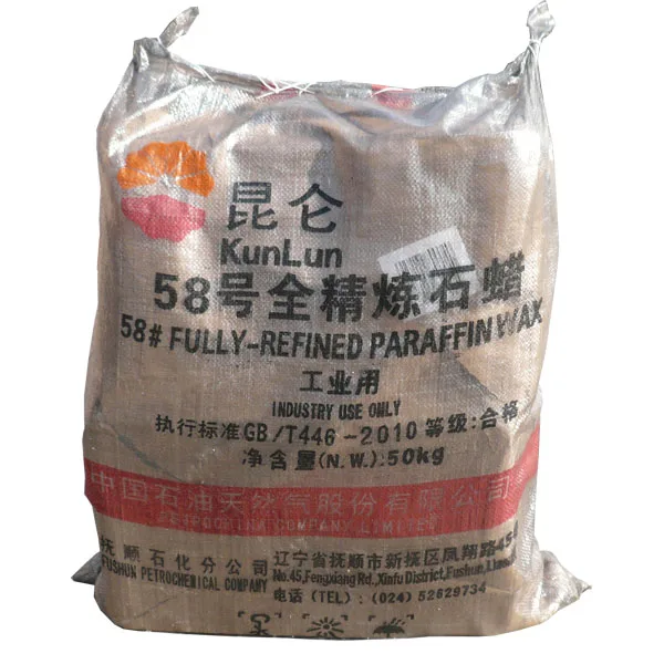 
White Fully Refined Paraffin Wax (M.P.58-60) 