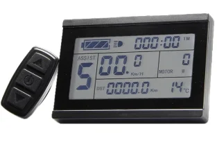 Cheap accessories 24V 36V 48V 60V Instrument e-bike lcd display