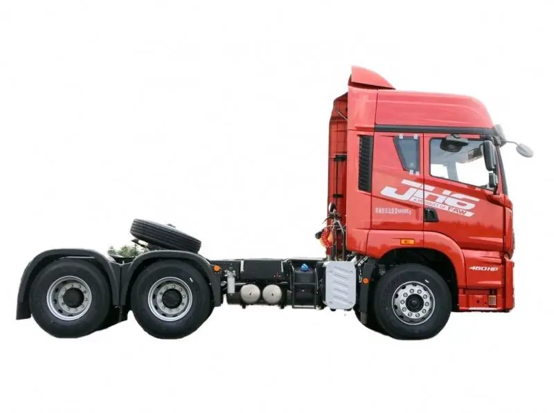 LHD FAW JH6 Left Hand Drive 460 Horse Power 100 Tons 6x4 New Condition Diesel Fuel Tractor Trucks Head