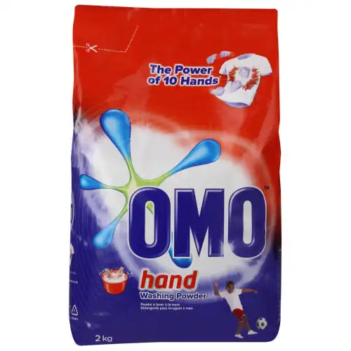 
2KG Hand and machine laundry washing powder detergent powder 