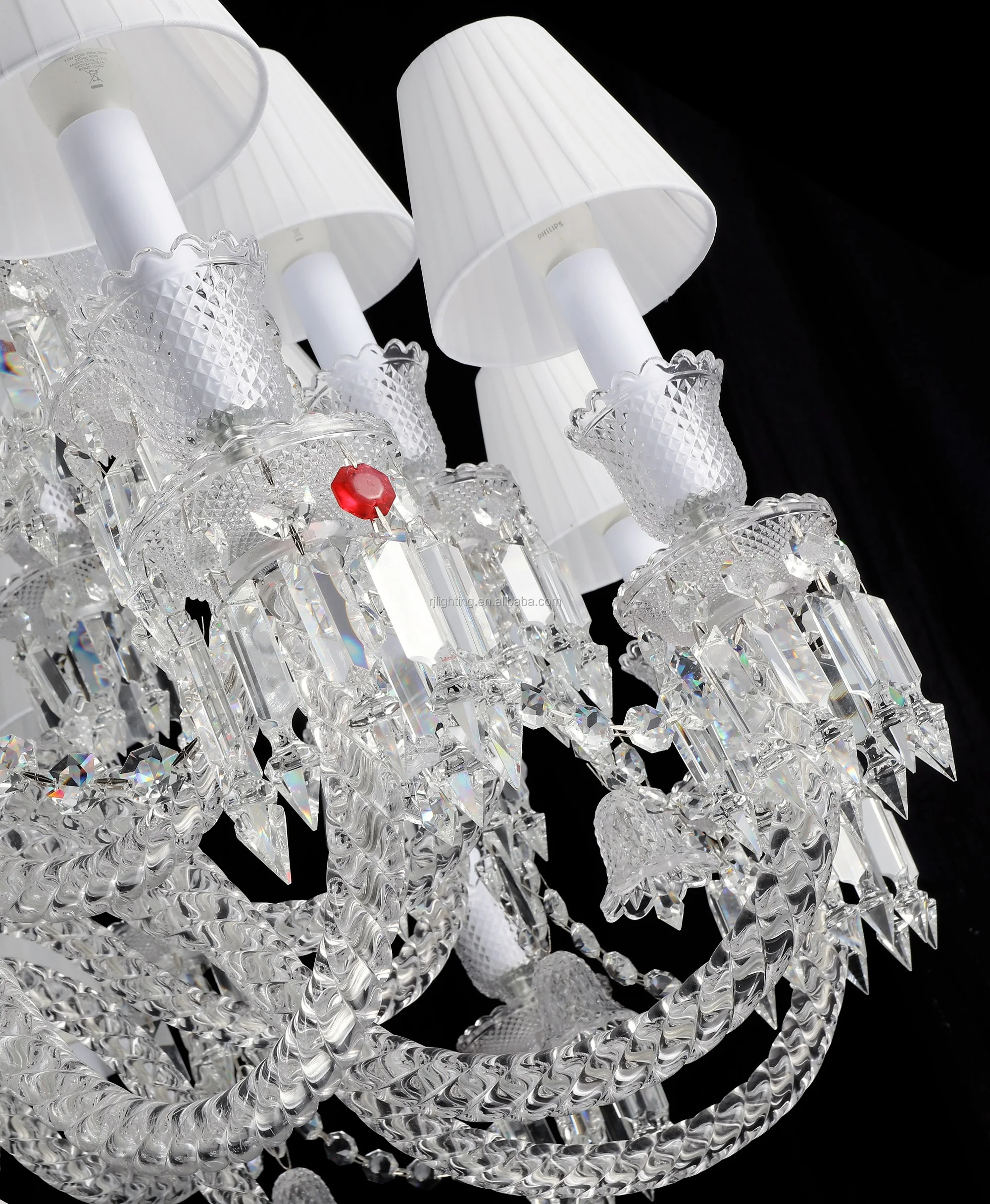 
zhongshan wholesale baccarat pendant light vintage chandelier events wedding crystal decoration lights 