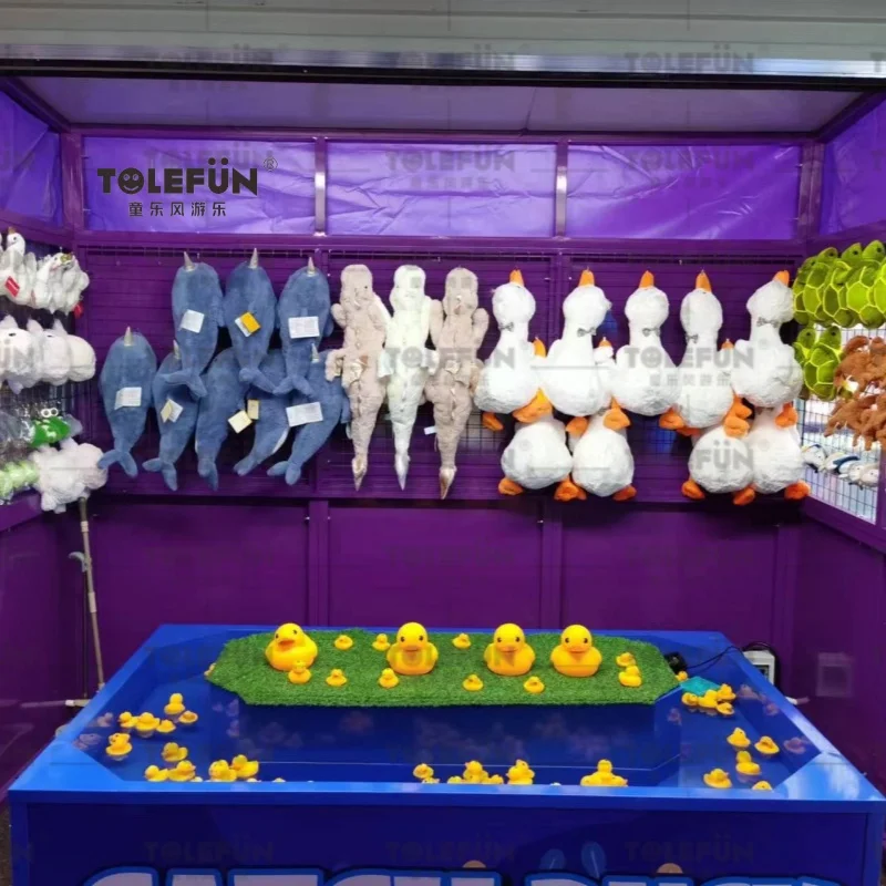 Tolefun Funfair Games Pesca De Pato Feria Unsere Entenfischerei Festival Hook A Duck Fishing Carnival Game Fun For All Age