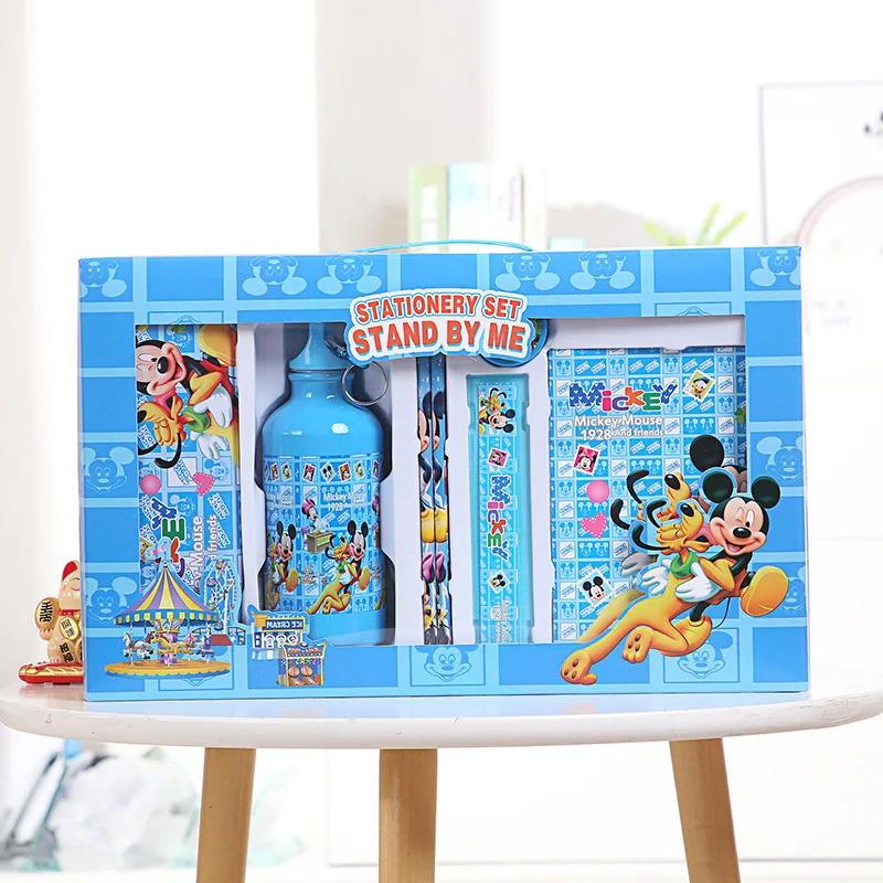 Кавайные наборы канцелярских принадлежностей с героями мультфильмов для детей дошкольного возраста Рисование письменные принадлежности карандаш с милым кроликом шариковые ручки