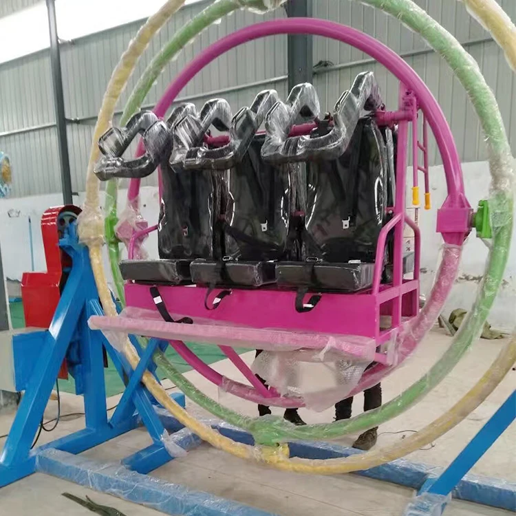 adult theme park 6 seats rotating ride other amusement park rides customized products space ring rotating ride For Sale