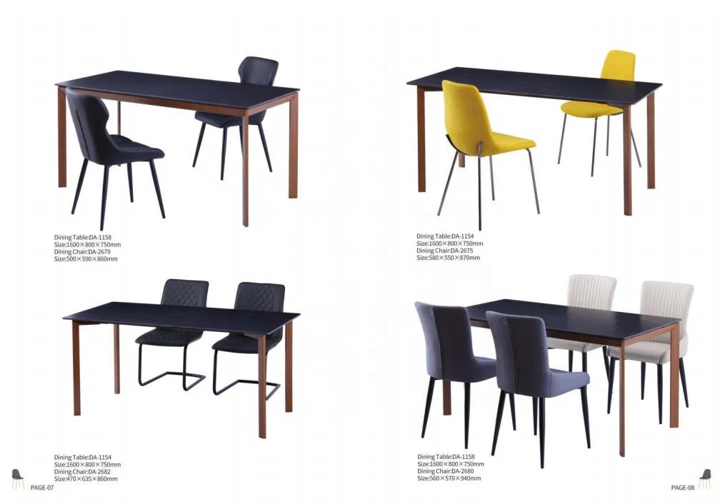 Modern Popular  Room  Tempered  Top Metal Leg Restaurant glass dining tables