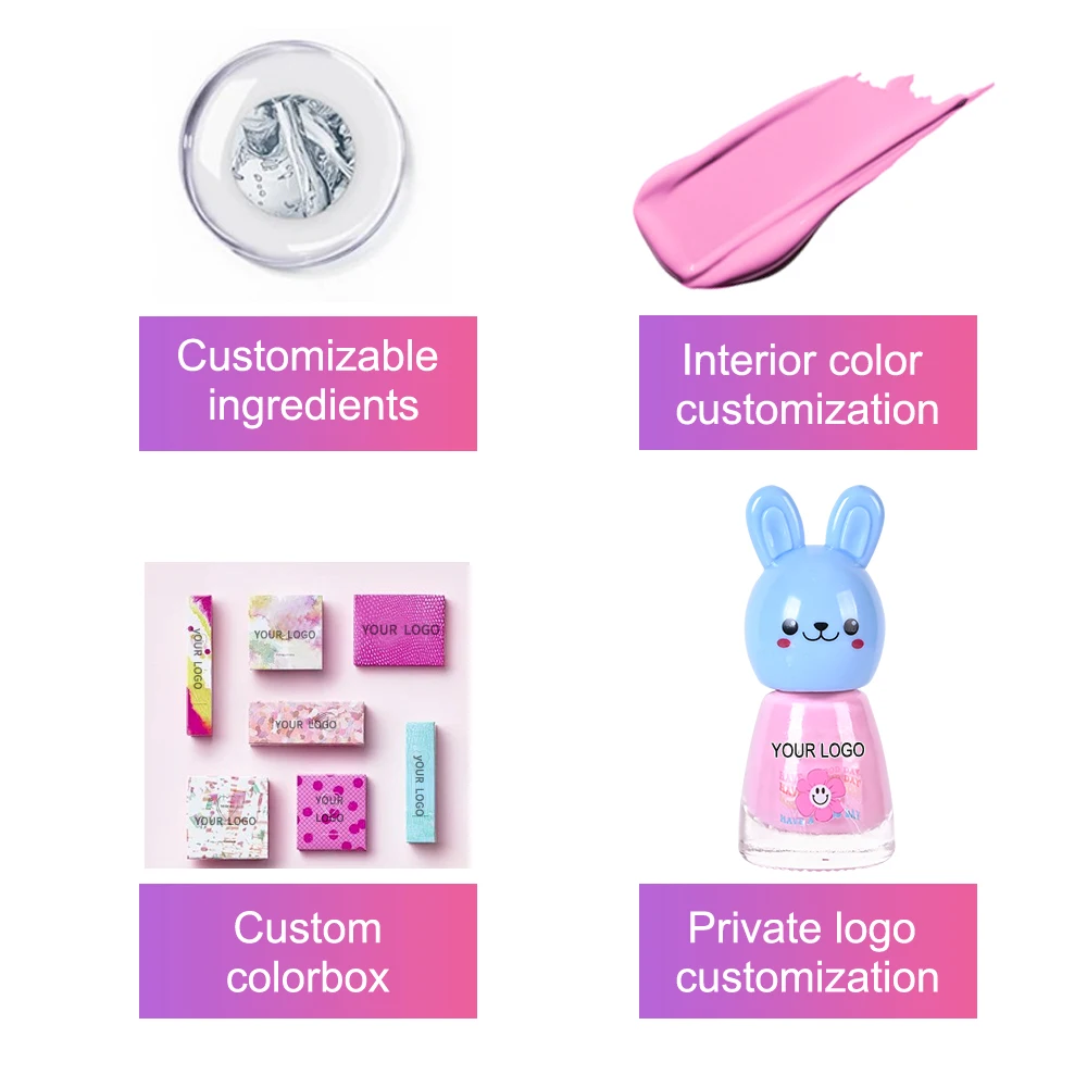 Набор лаков для макияжа девочек