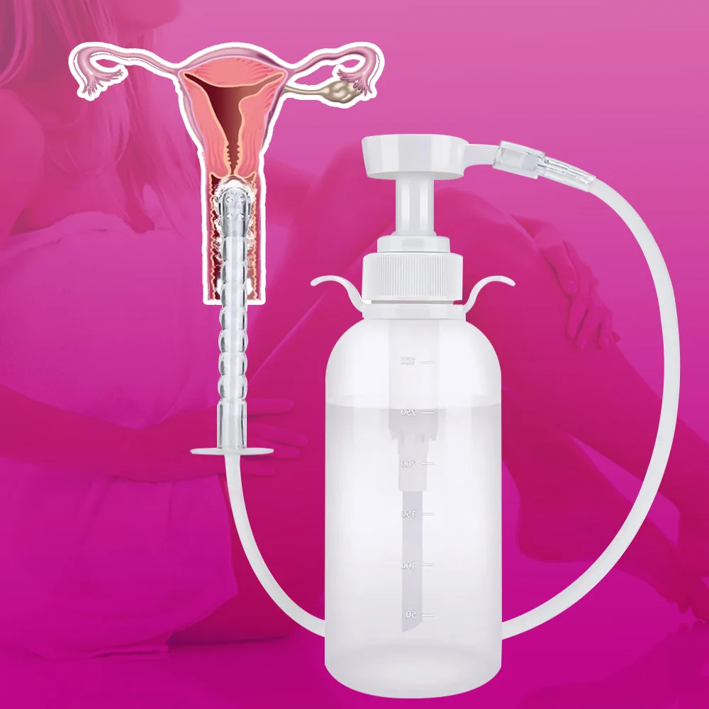 Aromlife Home Unisex Douche Kit Anal Vagina Enema Set Hygiene Irrigation Clean Bottle