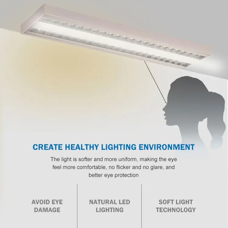 New design library hotel 30 38 58 watt led ceiling light