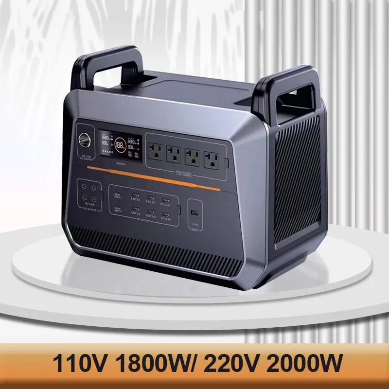 220 Volt Portable Power Bank Charger Solar Powered Portable Generator