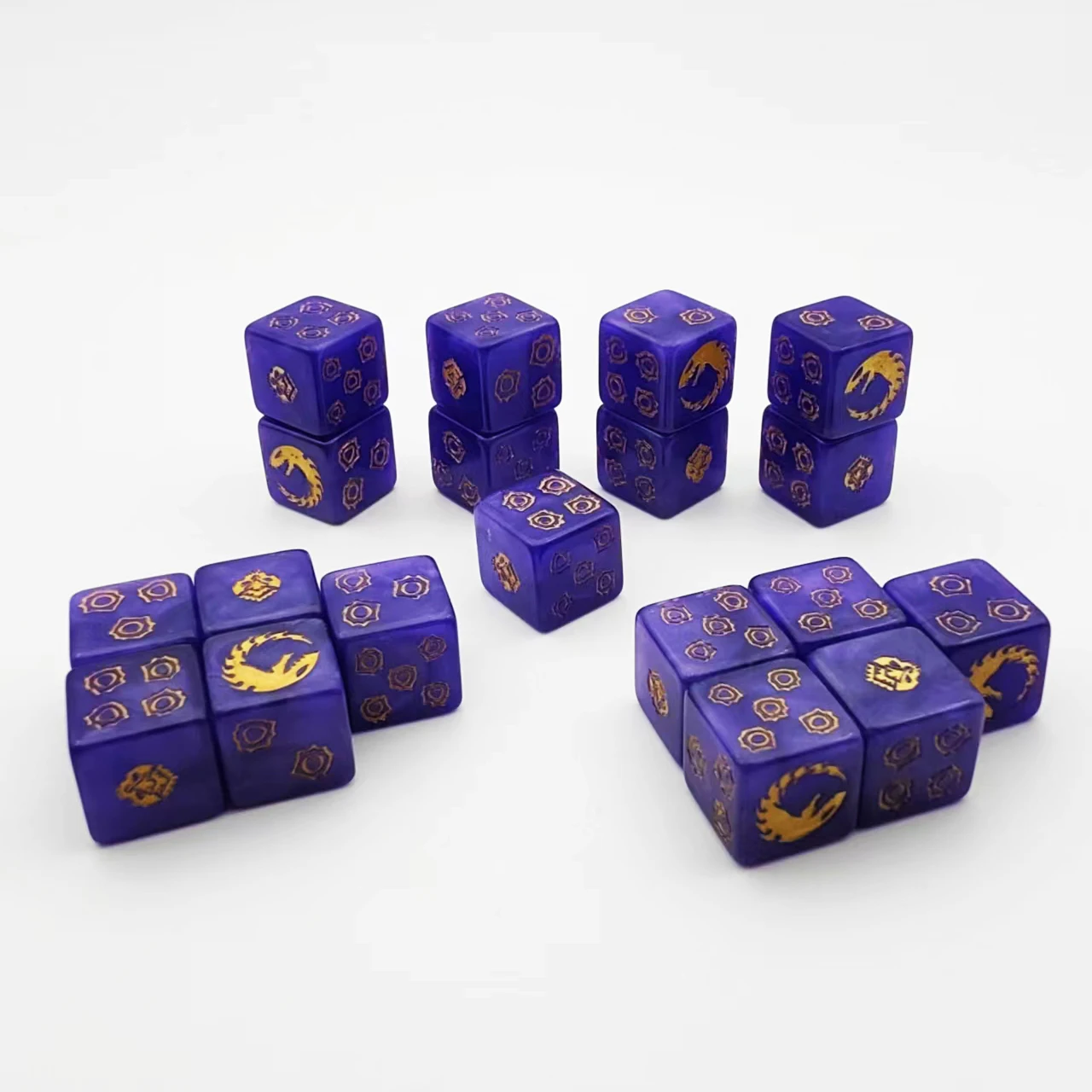 Custom Acrylic Engrave Dice Wholesale Game d6  DND Dice