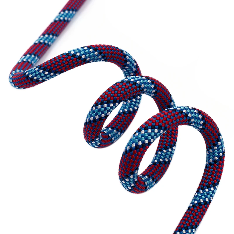 High strength nylon Customized braided rope outdoor climbing Braided Nylon Static Rope