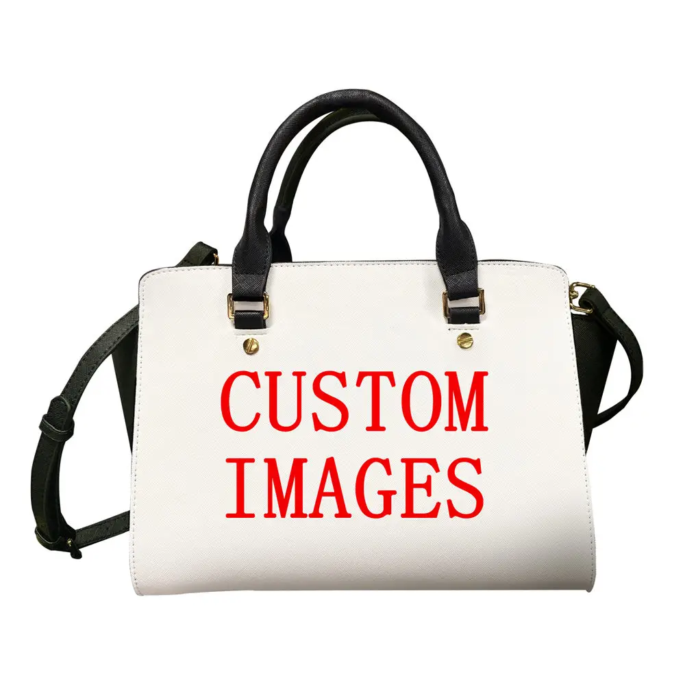 PU Leather New Fashion Ladies Shoulder Bags Print On Demand Luxury Crossbody Phone Bag Custom Logo/Image Shoulder Bag For Women