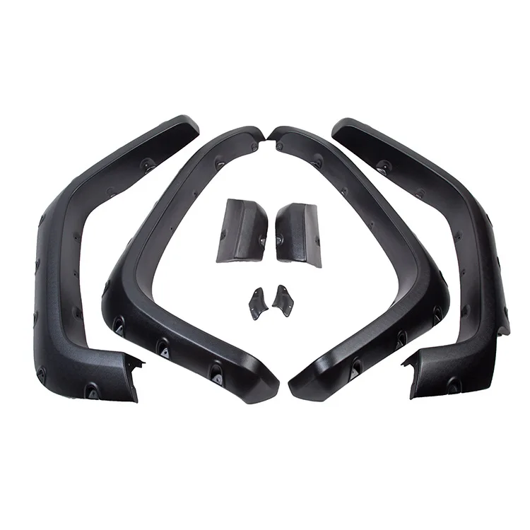 High quality Wheel trim fender with light car wheel eyebrow for FJ LAND CRUISER