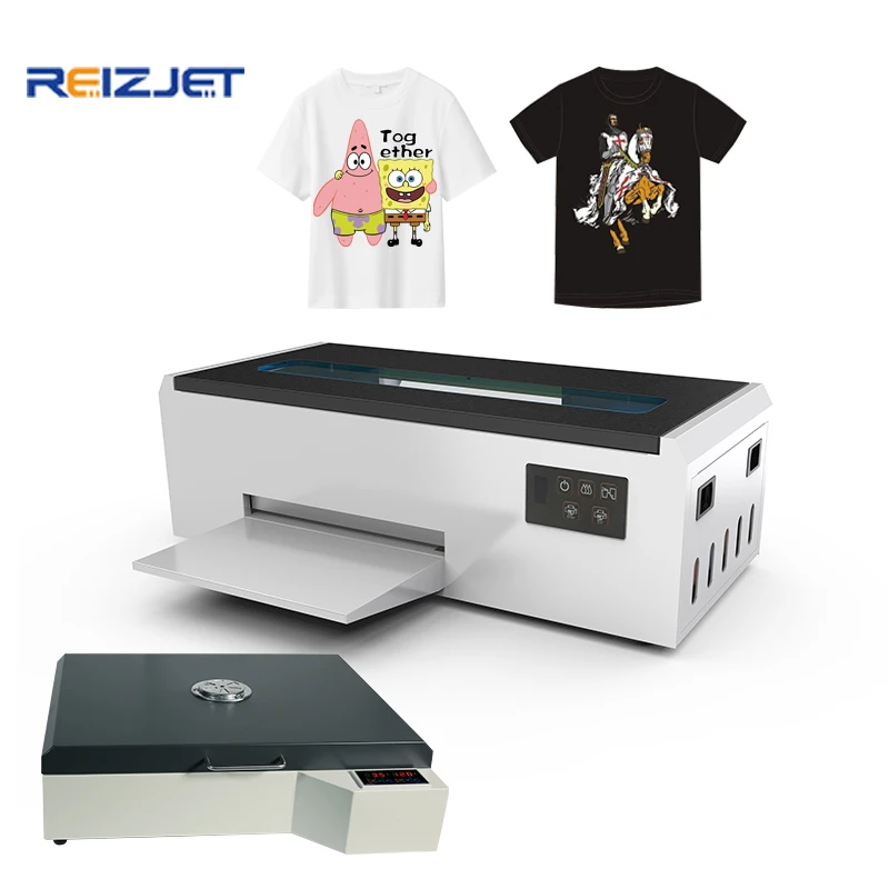 Reizjet Desktop Impressora Industrial Inkjet Printer Mini Printer A4 Paper Size Dtf Printer