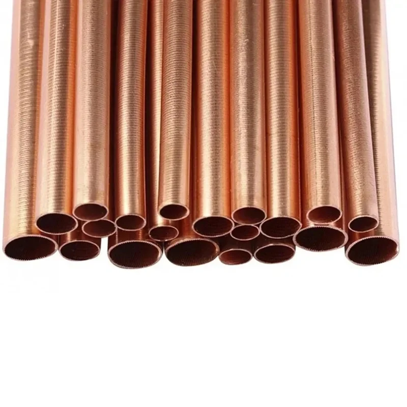 Air conditioning pancake coil copper rectangular square tube supply top quality tube customized coper pipe tube