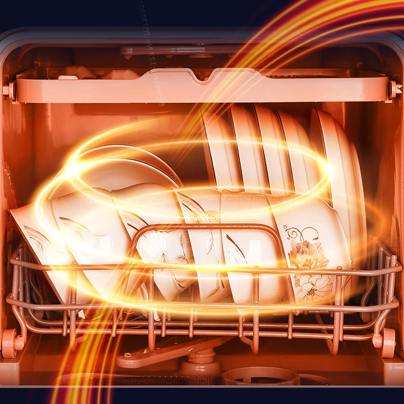 Smart Dishwasher Fully Automatic Compact Mini Portable Without Installation Dish washer RV Apartment Kitchen Dishwasher Machine