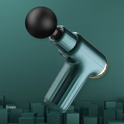 6 speed mini massage gun dropshipping with lcd screen triangle vibration muscle sports 24v dropship massage gun