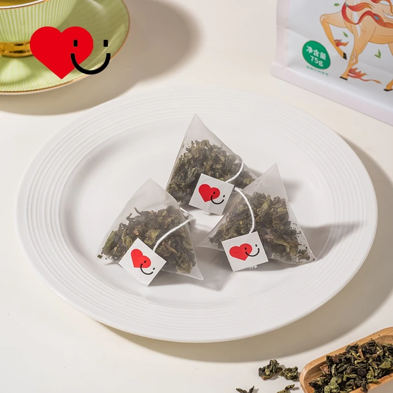 58/2000  Multi-flavor combination of processed or flavored tea nylon corn fiber triangle bag four corner bag flavored tea custom