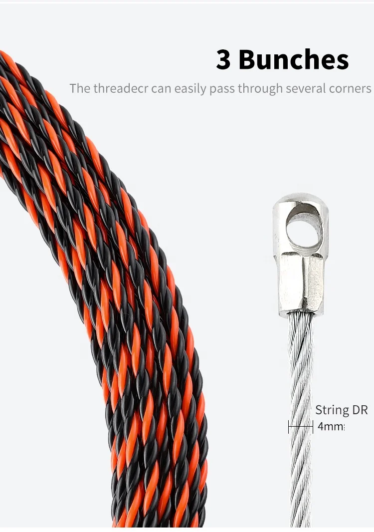 3 жилы электрика Threading устройства электрические провода нити кабель/провод съемник инструмент