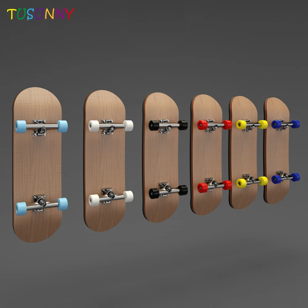 Five Layer Canadian Maple Finger Skateboard Hot Sale Finger Toy Intellectual Cool Fingerboard Finger