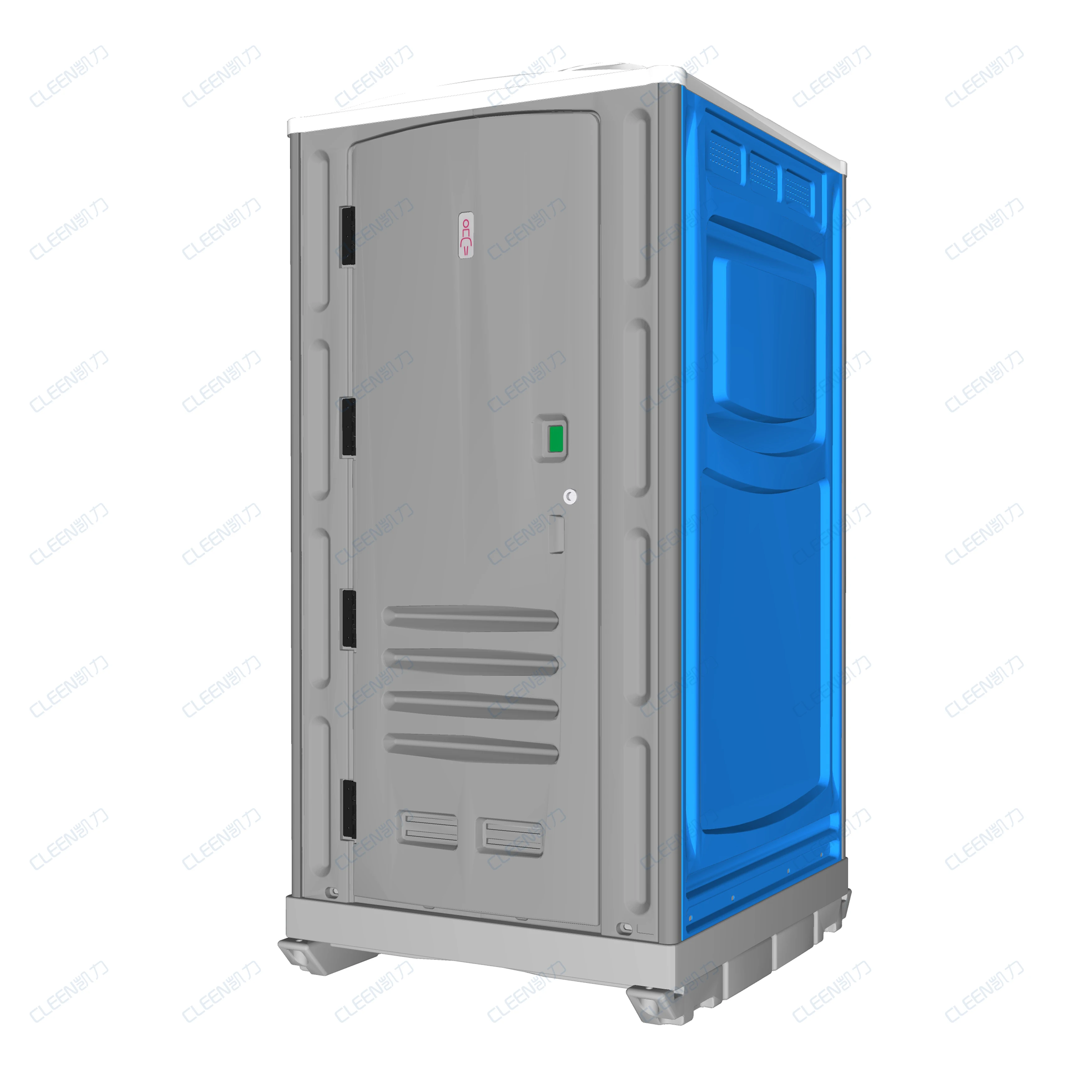 recycle portable toilet from China manufacturer temporary sales production construction site toilets site toilets seated bowl fo