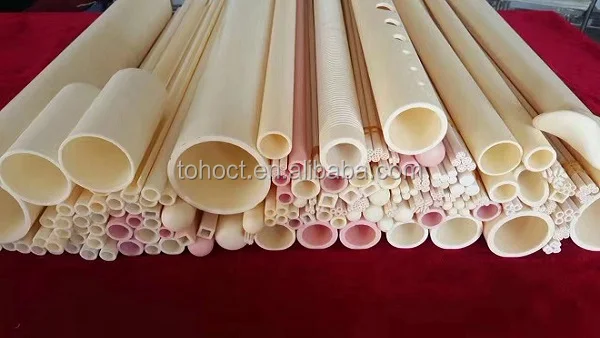 Refractory ceramic pipe