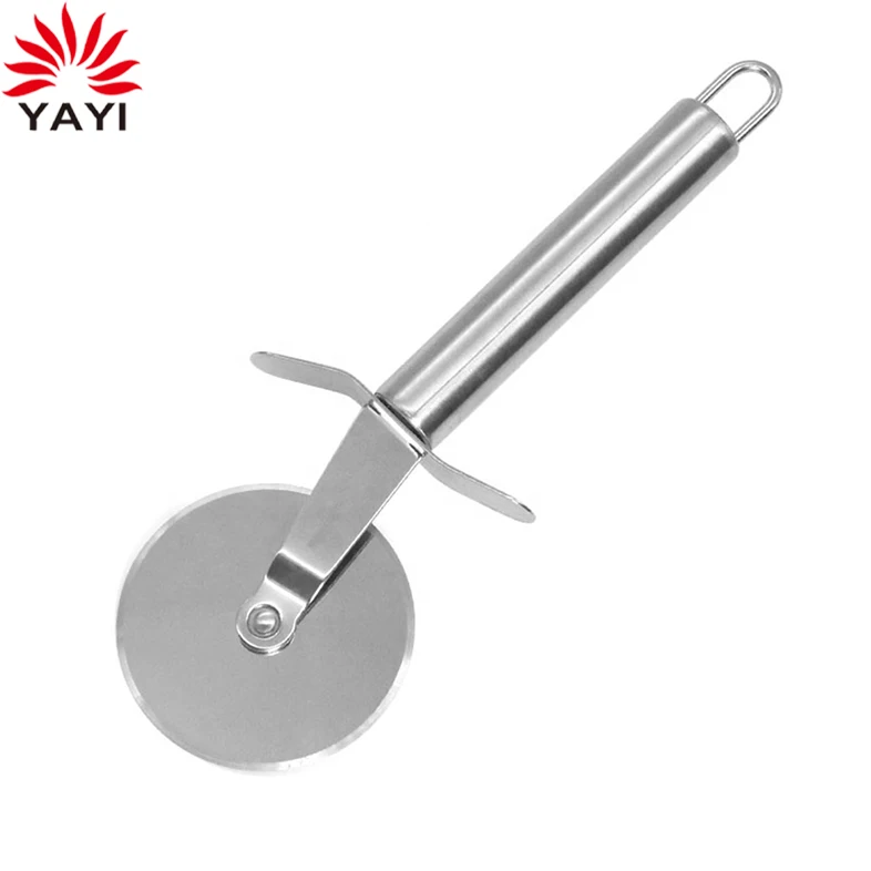 Easy to Use and Clean Super Sharp Pizza Slicer All stainless steel Pizza Cutter Wheel