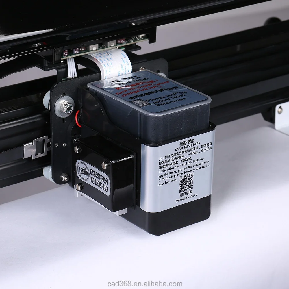 Auto Paper Feed High Speed Apparel CAD/CAM For Garment Pattern Inkjet Plotter Refillable big ink tank#JH801