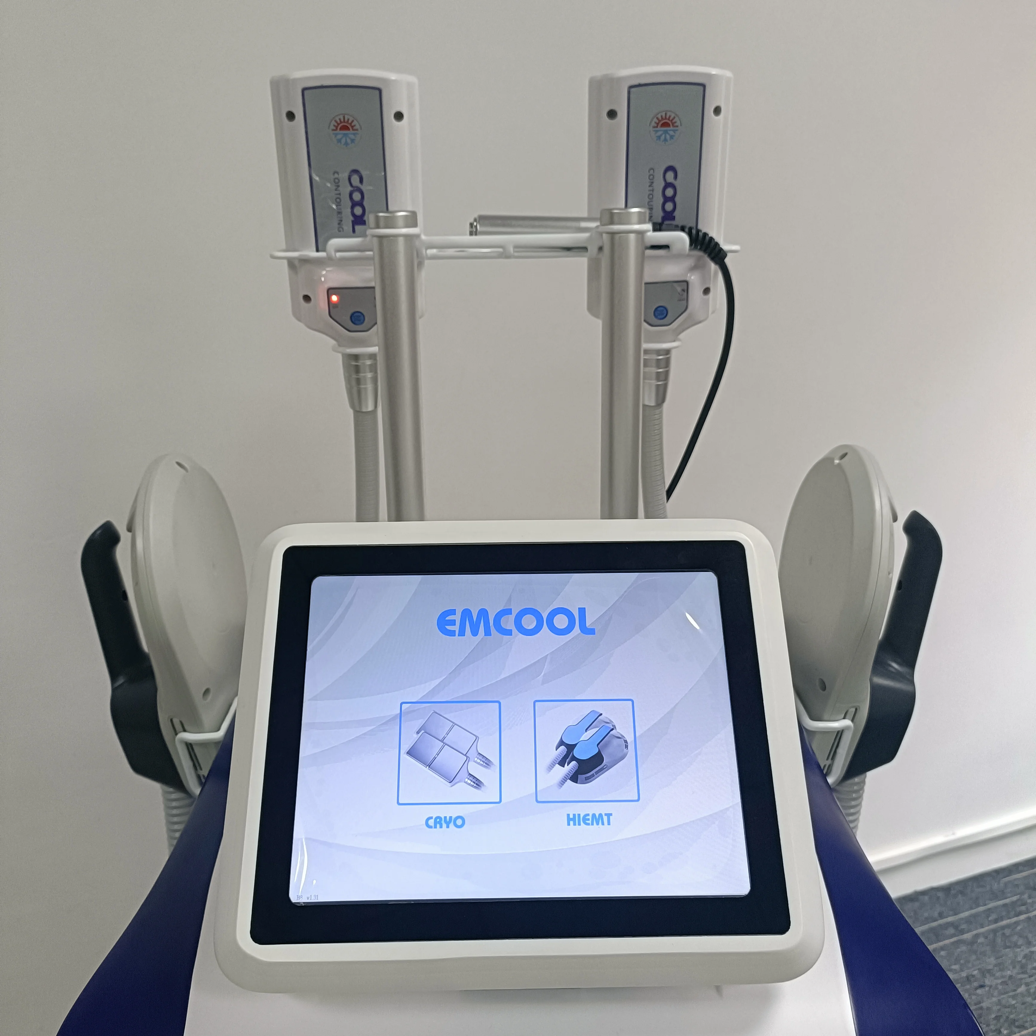 New 2 In 1 Slimming Cryolipolysis 360 Handles Ems Electrical Stimulation Rf Ems Cryotherapy Weight Loss Fat Freeze Cryolipolysis
