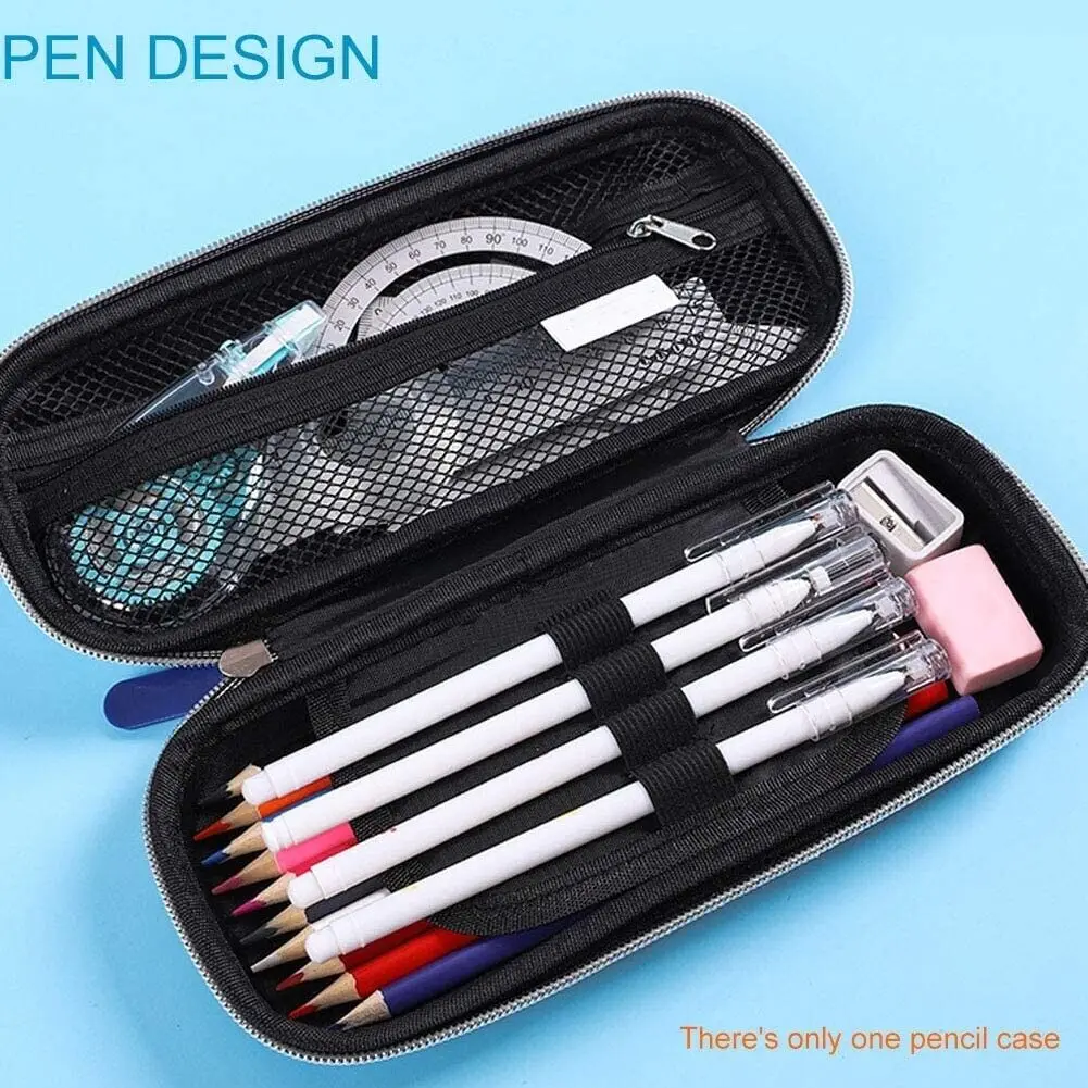 Hot Sales Canvas Pencil Box Case Design Shockproof EVA 3D for School 3d Queen of Snow  Hard Pencil Case for Kids