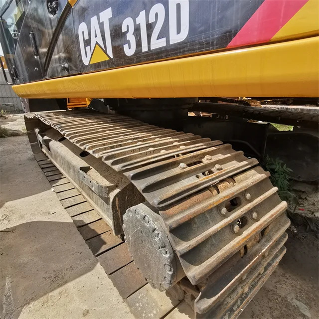 Second hand construction equipment Cat 312D Crawler Excavator in good condition for sale in Shanghai in CHINA