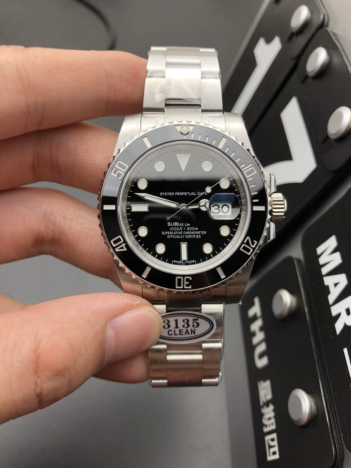 Top quality 126610 41mm 1:1 3235 movement 904L luxury brand NOOB clean Factory ROLEXS black-submariner mechanical watch_11