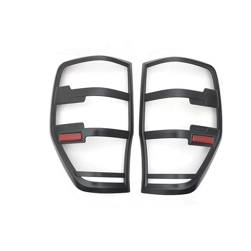 4x4 Accessories Body Parts Abs Matte Black Head Light Cover For Ranger 2012+