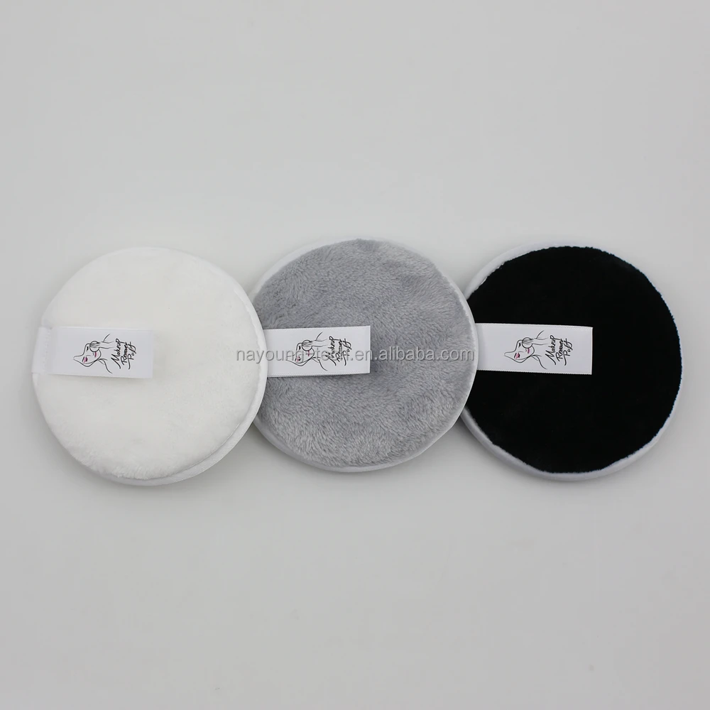 Лидер продаж, многоразовые прокладки из микрофибры для снятия макияжа, высококачественные Моющиеся Прокладки для снятия макияжа