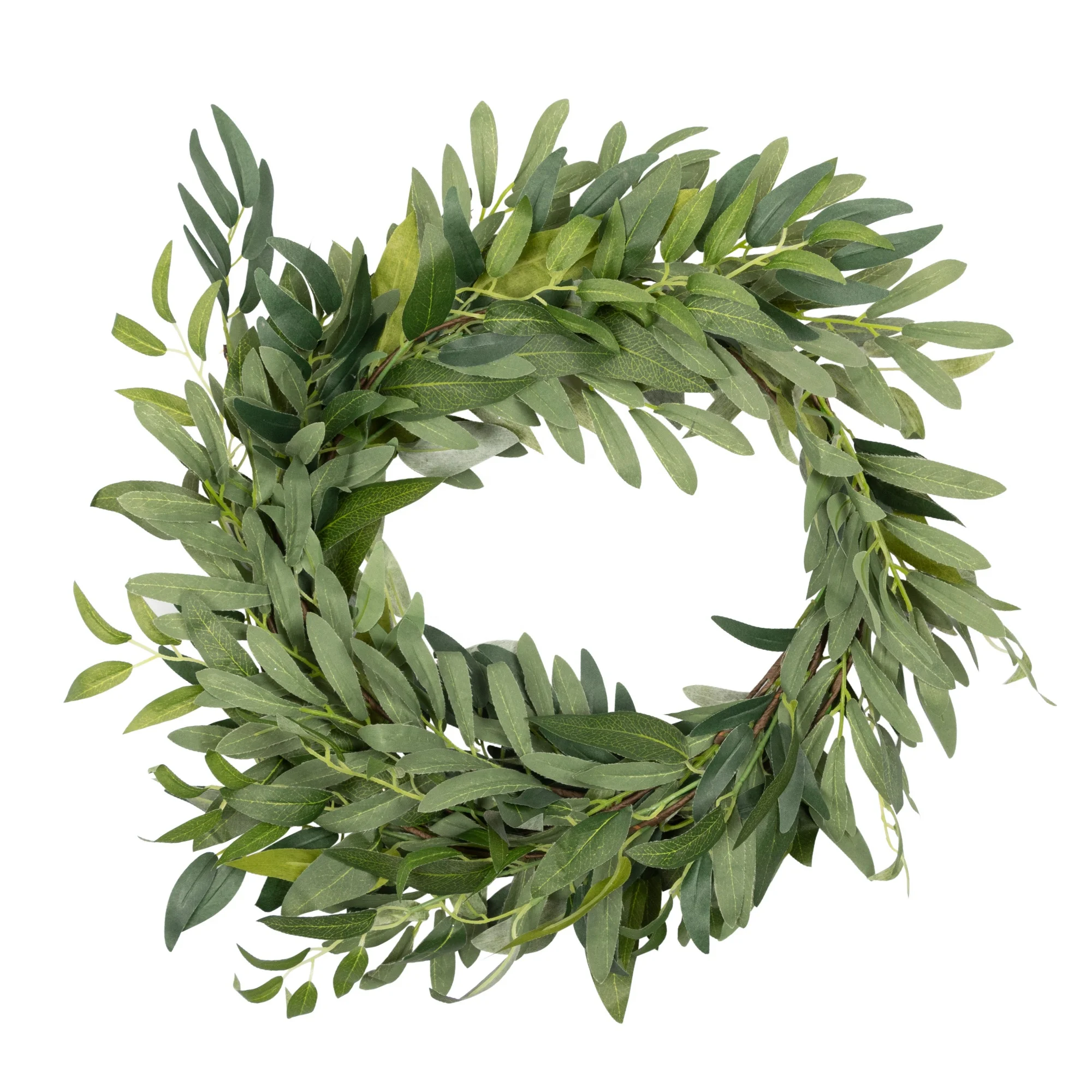 Свадебное украшение, Рождественская Декоративная гирлянда, искусственный эвкалипт, украшения для стола, искусственная ивовая гирлянда