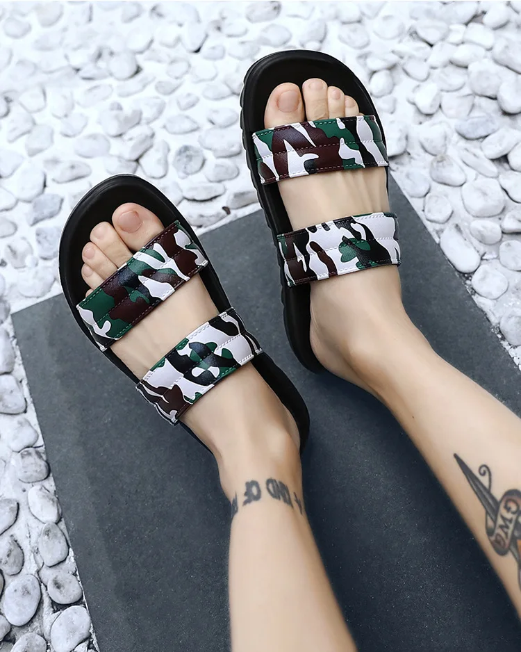 Hot Selling High Quality Products New Models Leather Eva Men Slippers For Men Outdoor