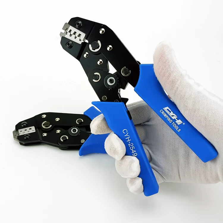SN-2549 Wholesale High Quality Carbon Steel Clamp wired crimped crimpers Terminal Crimping Pliers