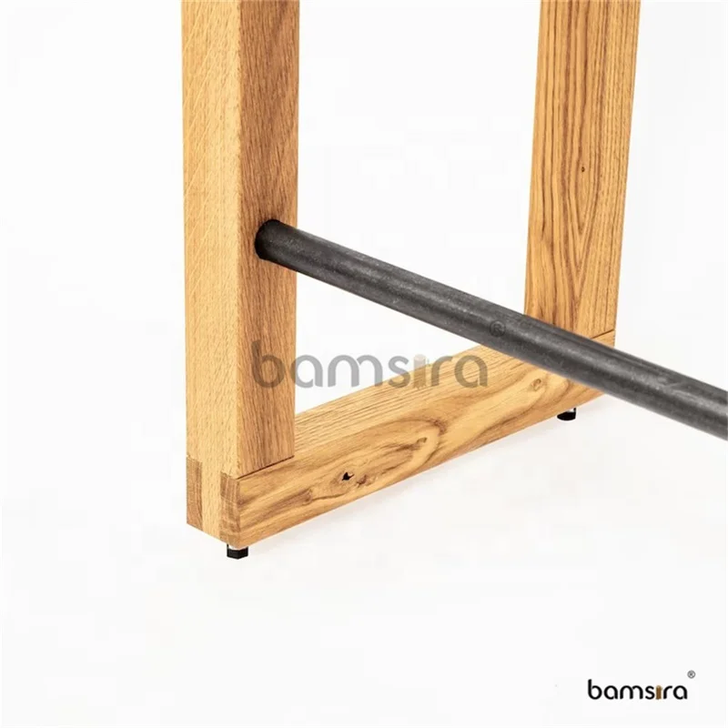 Wooden Beverage Crate Rack - 6 Crates - Solid Oak Beverage Rack - Crafted in the Alps