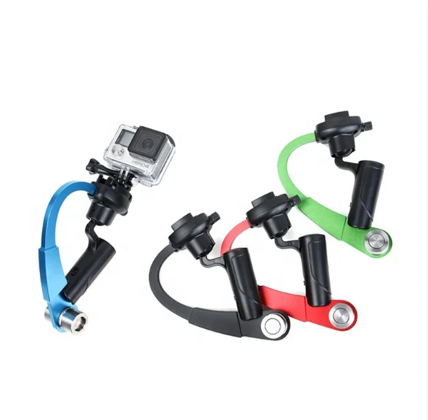 Mini Handheld Camera Stabilizer Steady Hand Hold Selfie for Gopro Hero 7 6 5 4  3+ SJcam SJ4000 Xiaomi Yi Action Camera