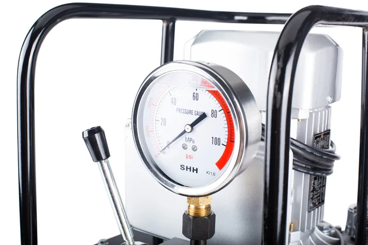 Cheap Cost-effective Pump Lightweight Four Way High-pressure High Power Electric Pump Steel 32 Hydraulic Pump Yellow Wooden 1set