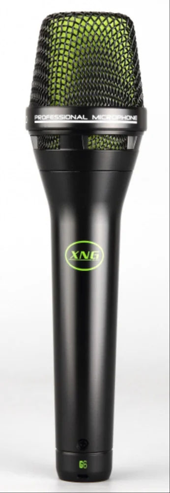 Professional Metal Voice Youtube Live Recording  Condenser  Microphone Sound Card Studio Aluminum box set