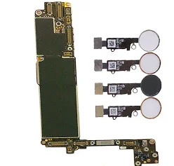 Original unlocked Mainboard with fingerprint  For iPhone 8 8 plus 64GB 256gb motherboard mainboard logic board