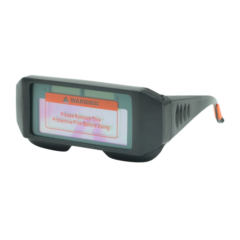 Factory Supply Automatic Darkening Welding Glasses Safety Black Protective Shield Welding Filter Glass