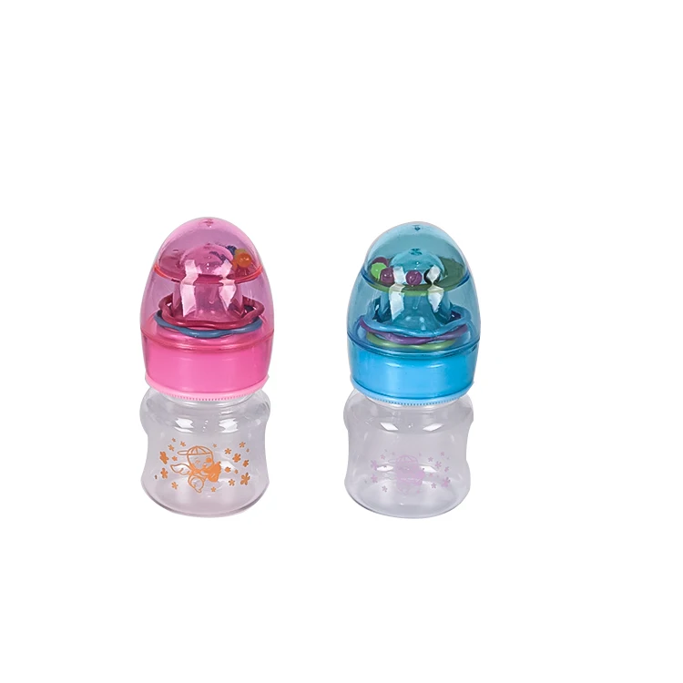 Маленькая детская бутылка PC60ML с новой погремушкой