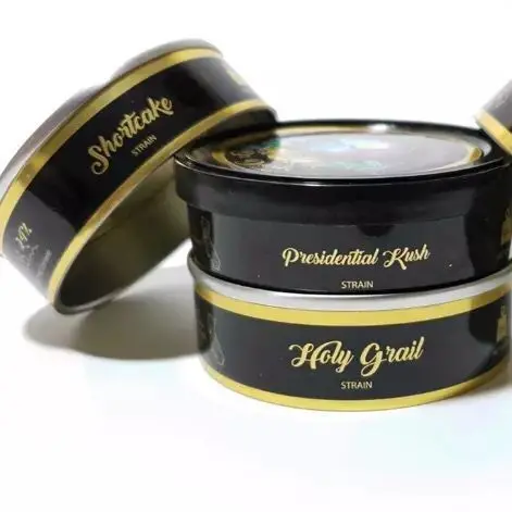 Round Self Seal Tin Can for food