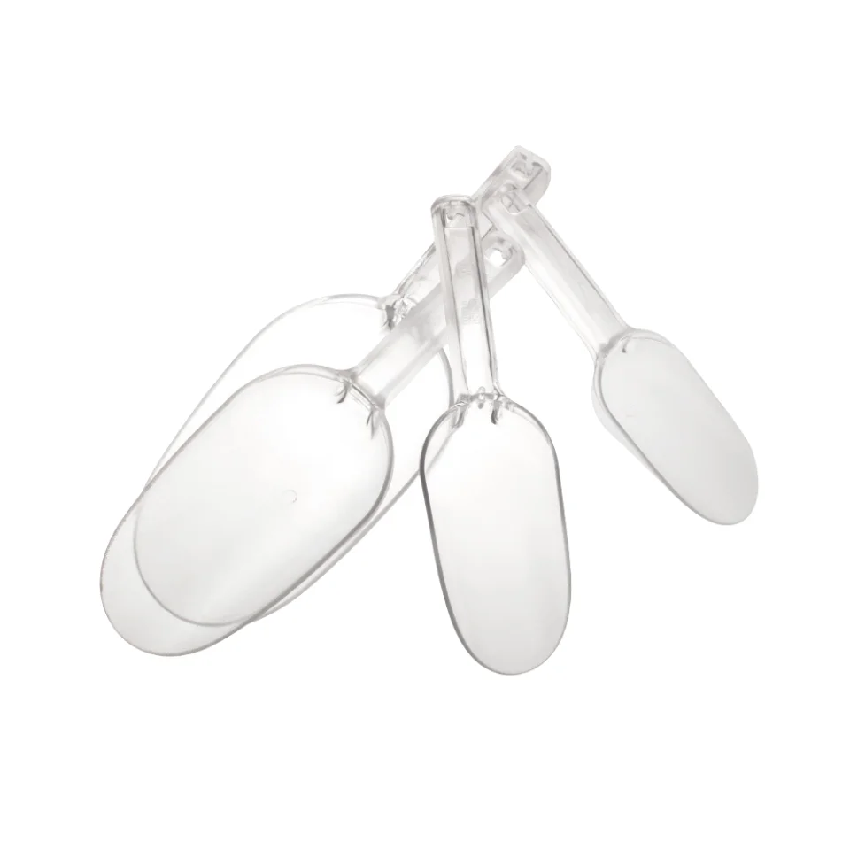 Plastic Ps Clear Acrylic Ice shovel Scoop For Bar Ktv Hotel Party Outdoor Restaurant