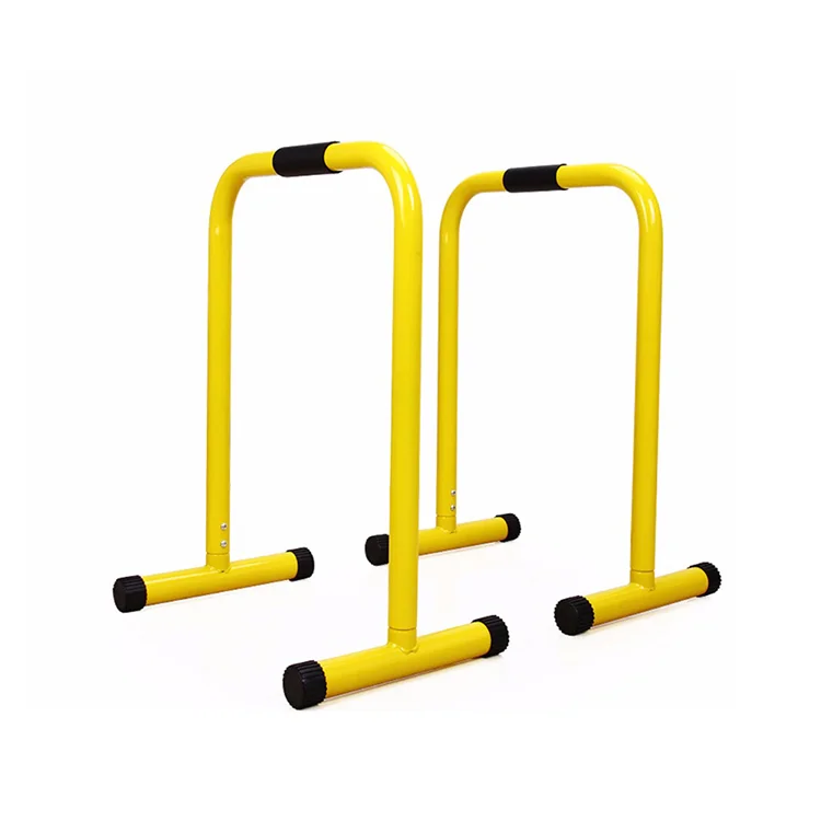 Dip Bar Station Pull Up Portable Double Rod Calisthenics Hand Stand With 4 Height Level Push Up Rack Stretch Stand