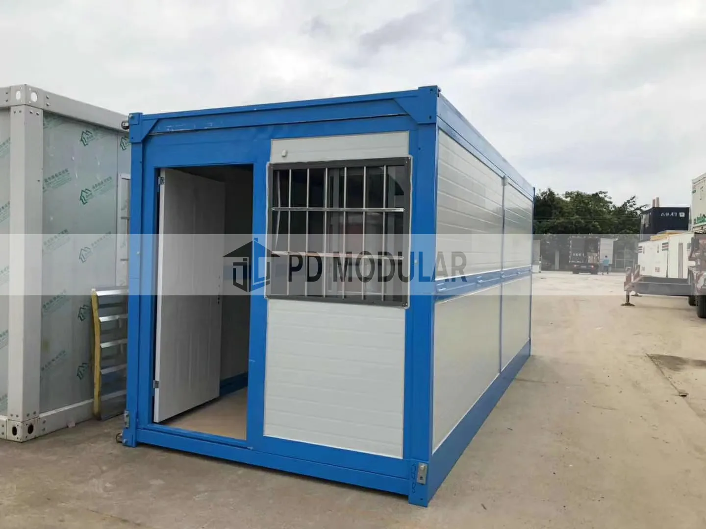 20 FT mobile prefab storage modern foldable container tiny house